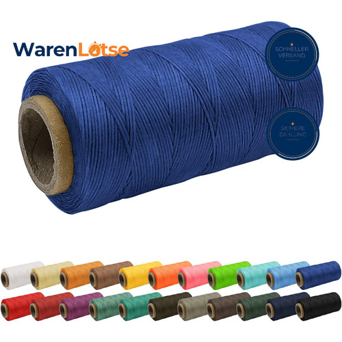 Wachsfaden 1mm 260m 150d - wachsfaden,