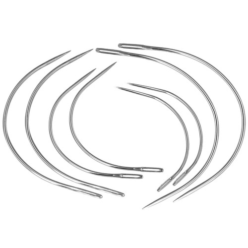 Gebogene nadeln set stück - set, 8