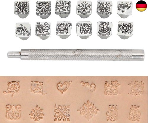 Stück leder stempel - 12,