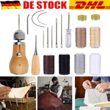 18 Stück Leder Werkzeug